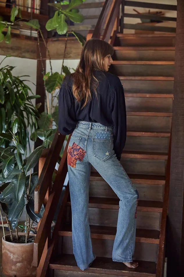 Women Jeans Free People Belladonna Jean Orange Blossom