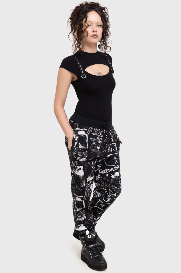 Women Joggers Killstar The Gremlins Are Coming Jogger