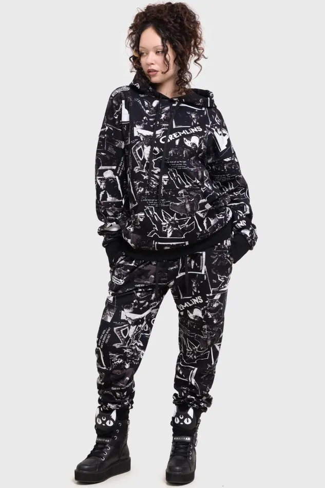 Women Joggers Killstar The Gremlins Are Coming Jogger
