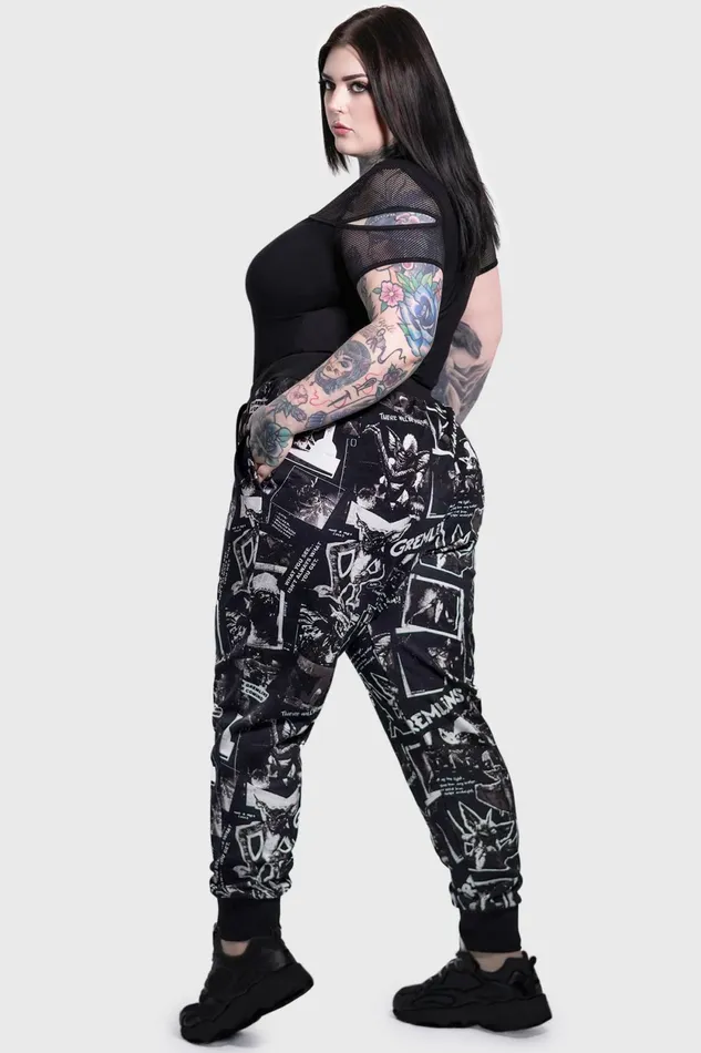 Women Joggers Killstar The Gremlins Are Coming Jogger