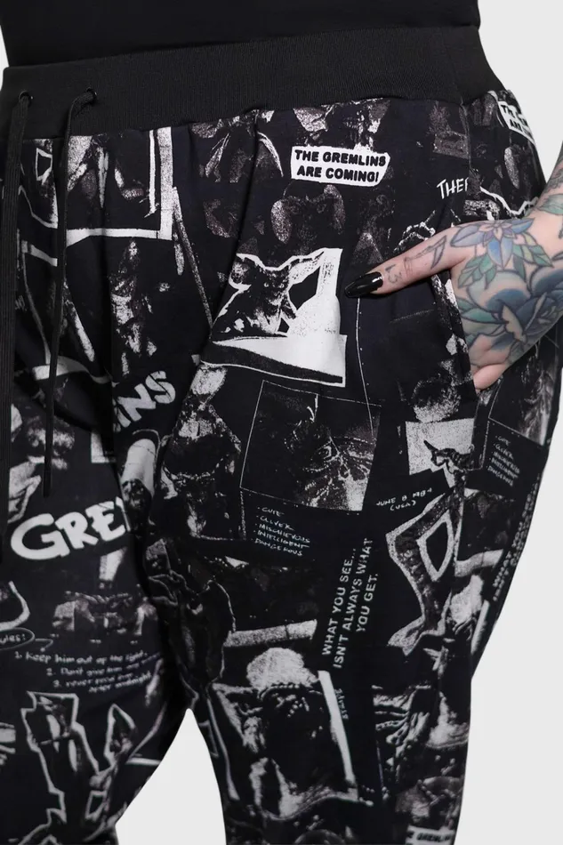 Women Joggers Killstar The Gremlins Are Coming Jogger