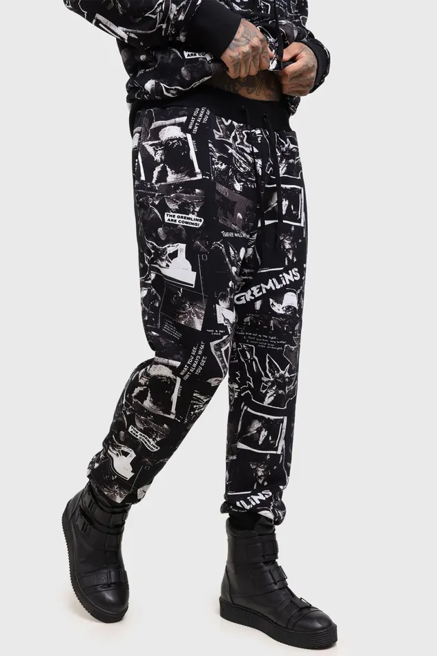 Women Joggers Killstar The Gremlins Are Coming Jogger