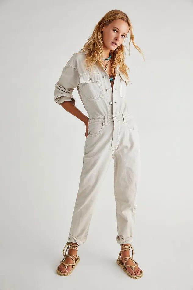Women Jumpsuits Free People Citizens Of Humanity Liu Jumpsuit Desert Haze