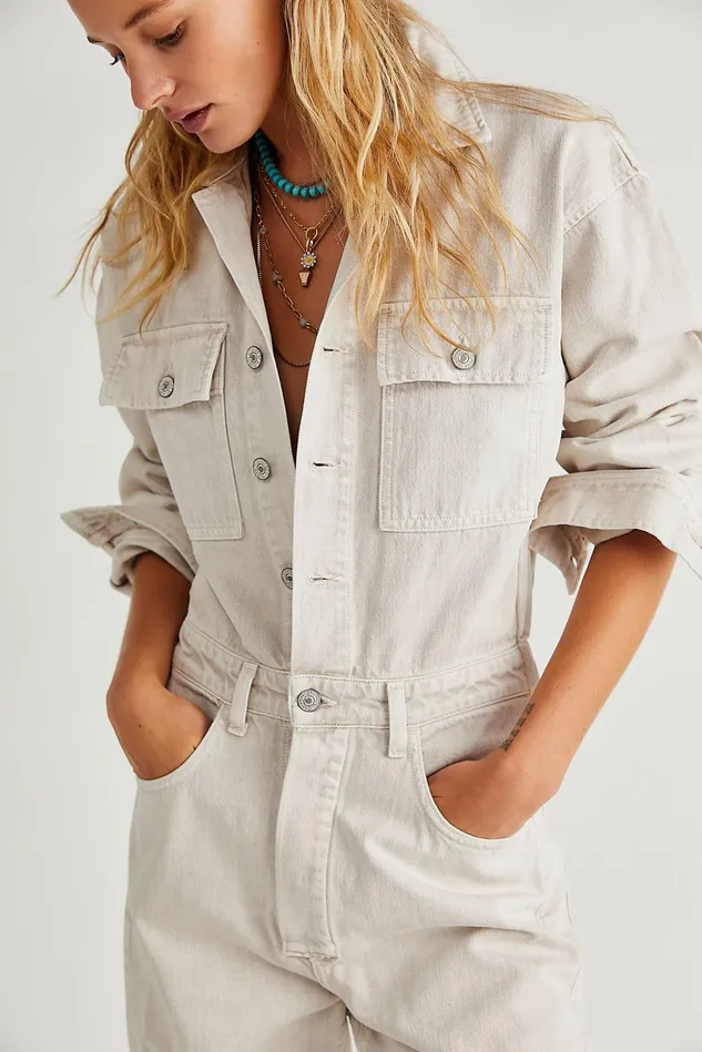 Women Jumpsuits Free People Citizens Of Humanity Liu Jumpsuit Desert Haze