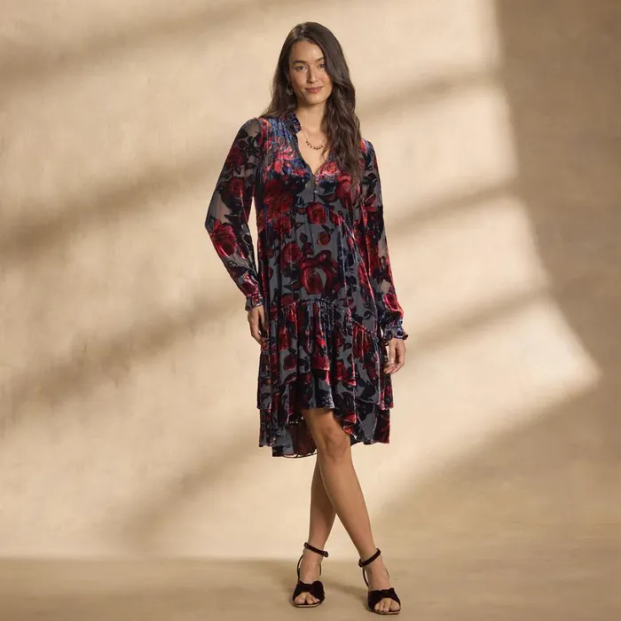 Women Lena Velvet Dress Onyx Sundance Catalog Dresses and Jumpsuits Women Lena Velvet Dress Onyx Sundance Catalog Dresses and Jumpsuits