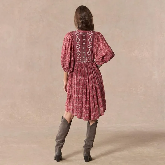 Women Lizet Dress Henna Sundance Catalog Dresses and Jumpsuits Women Lizet Dress Henna Sundance Catalog Dresses and Jumpsuits