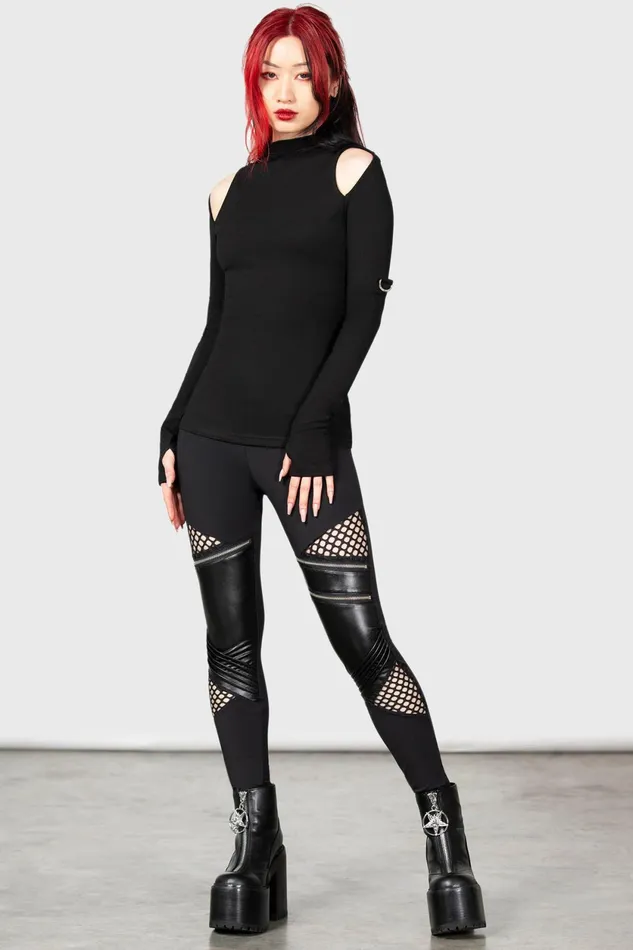 Women Long Sleeves Killstar Nebula Long Sleeve Top