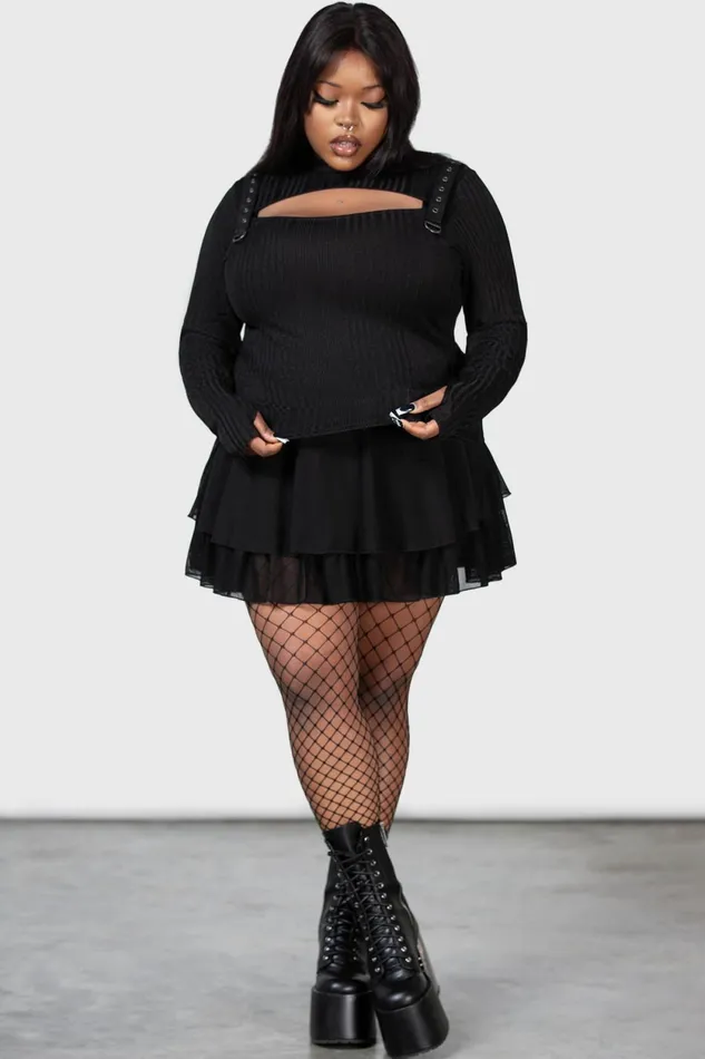 Women Long Sleeves Killstar Raven039s Call Long Sleeve Top