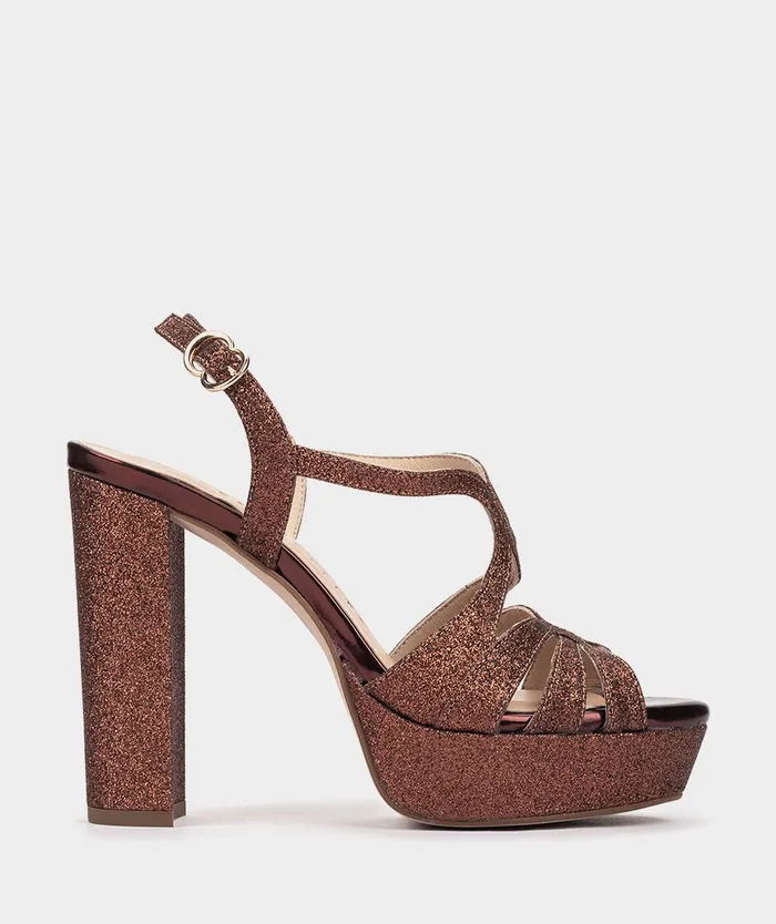 Women Malawi Brown 8211 Heeled Sandals Pedro Miralles