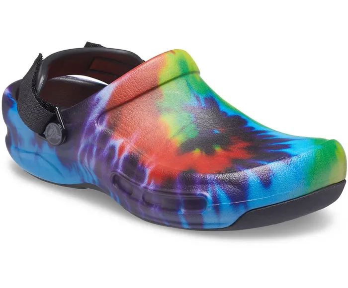 WomenMen Bistro Pro LiteRide Graphic Clog Multi Crocs Clogs