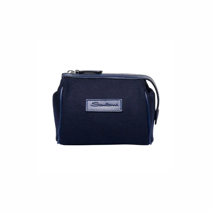 WomenMen Cream Cloth And Brush Kit With Wool Pouch Santoni Travel Kit