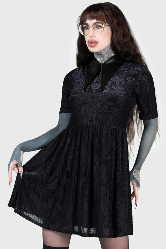Women Mini Killstar Convent Cutie Mini Dress