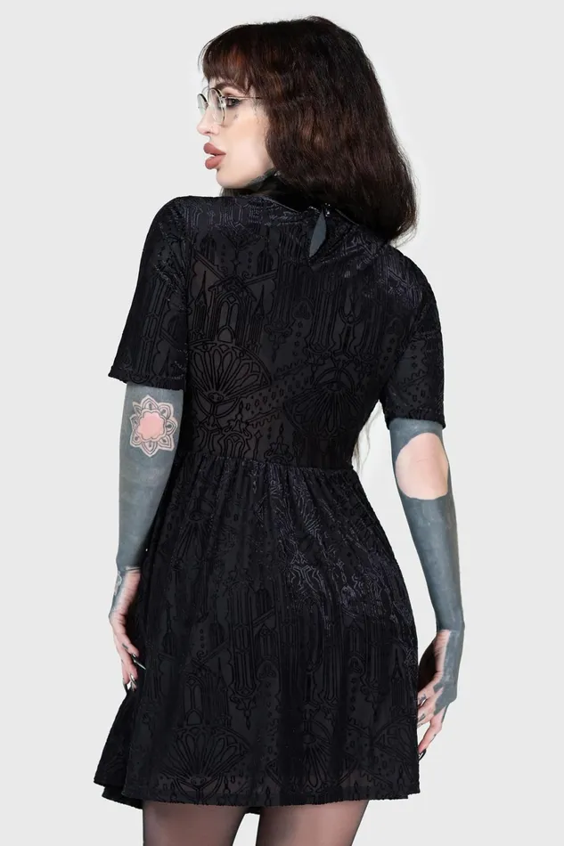 Women Mini Killstar Convent Cutie Mini Dress