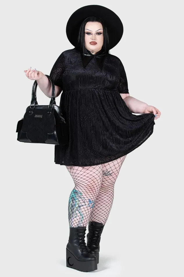 Women Mini Killstar Convent Cutie Mini Dress