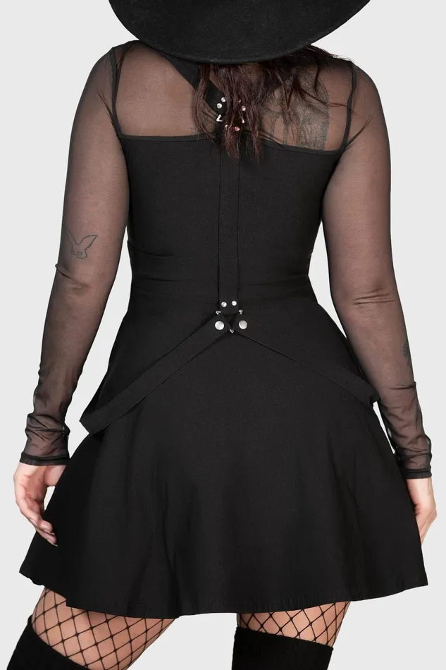 Women Mini Killstar Krypt Keeper Mini Dress