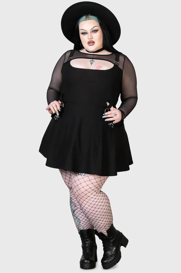 Women Mini Killstar Krypt Keeper Mini Dress
