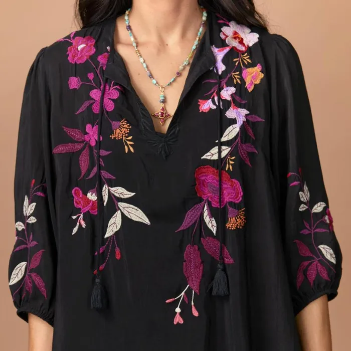 Women Mirabel Relaxed Dress Black Sundance Catalog Dresses and Jumpsuits Women Mirabel Relaxed Dress Black Sundance Catalog Dresses and Jumpsuits