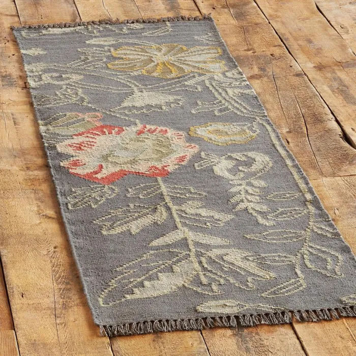 Women Moon Garden Kilim Rug Gray Sundance Catalog Rugs Women Moon Garden Kilim Rug Gray Sundance Catalog Rugs