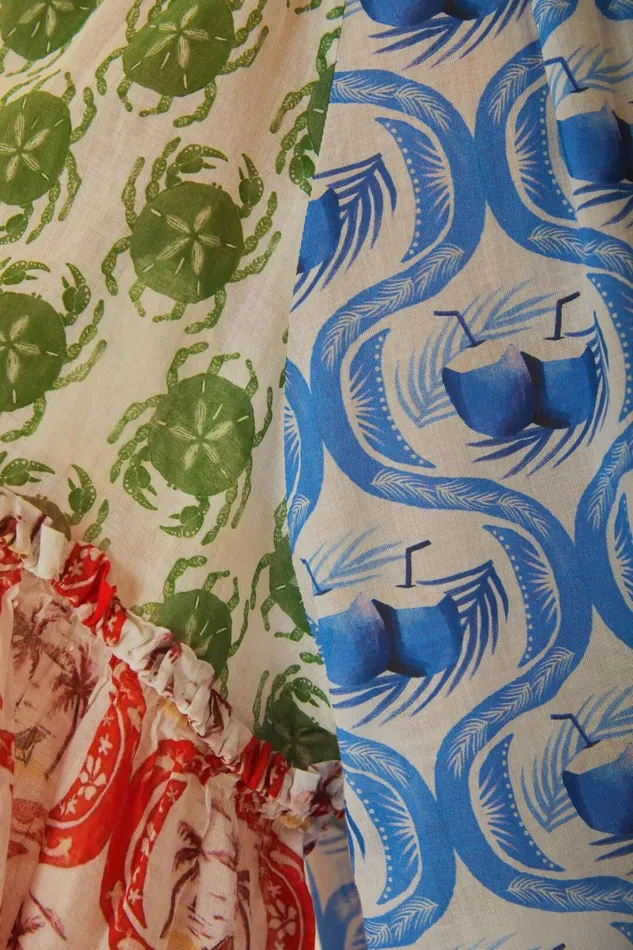 Women Multicolor Summer Mix Blouse Summer Mix FARM Rio Blouses