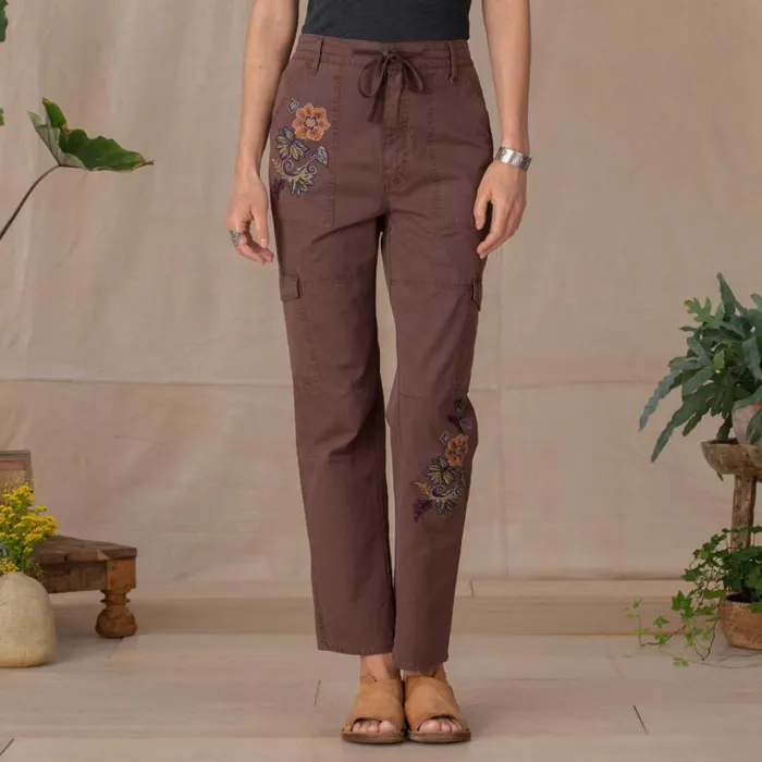 Women Natalia Embroidered Pants Petite Stone Sundance Catalog Petite Styles Women Natalia Embroidered Pants Petite Stone Sundance Catalog Petite Styles