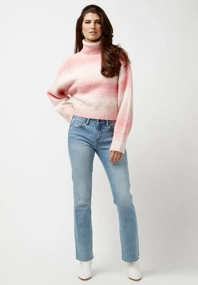 Women Patterned Remi Sweater Lt Pink Buffalo David Bitton Sweaters