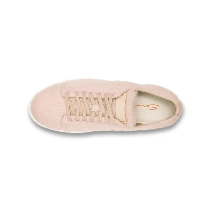 Women Pink Wool Sneaker Santoni Sneakers