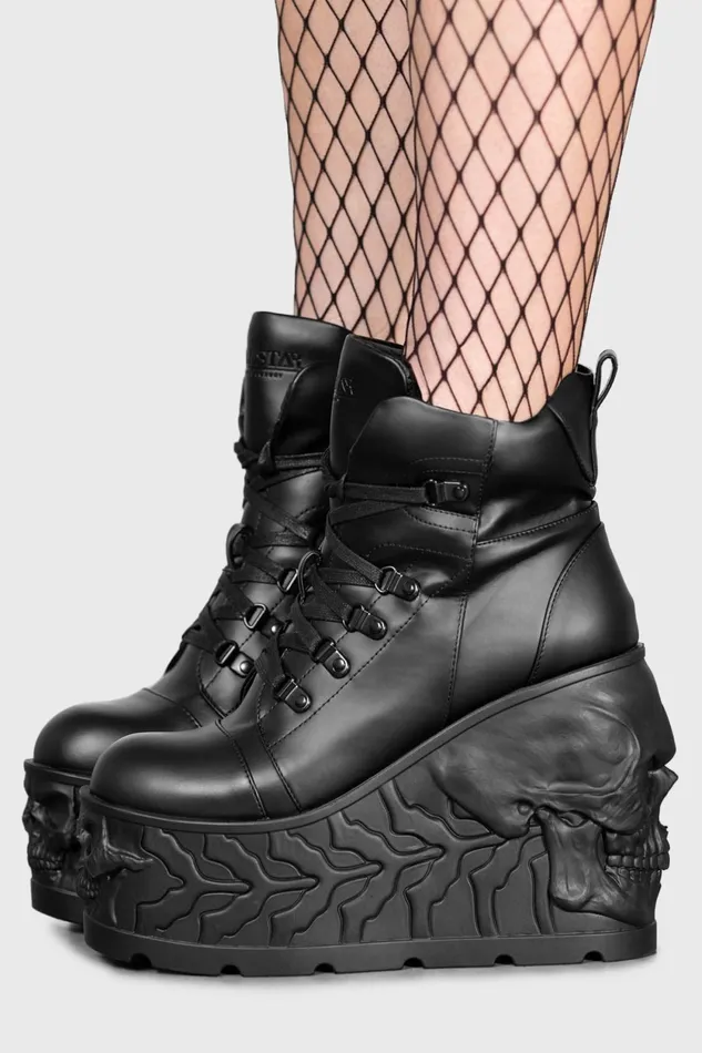 Women Platforms Killstar Doom Platform Boots