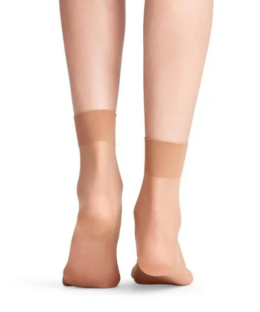 Women Pure Matt 20 DEN Women Anklets Powder FALKE Fullyfashioned Stockings