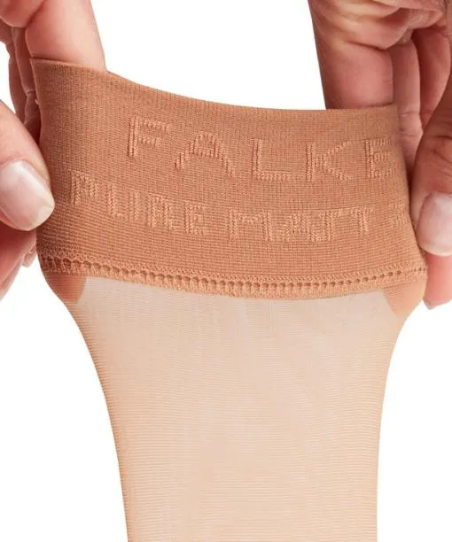 Women Pure Matt 20 DEN Women Anklets Powder FALKE Fullyfashioned Stockings