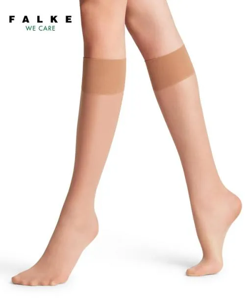 Women Pure Matt 20 DEN Women Kneehigh Socks Powder FALKE Fullyfashioned Stockings