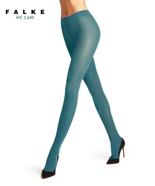 Women Pure Matt 50 DEN Women Tights Peacock FALKE Tights and Leggings
