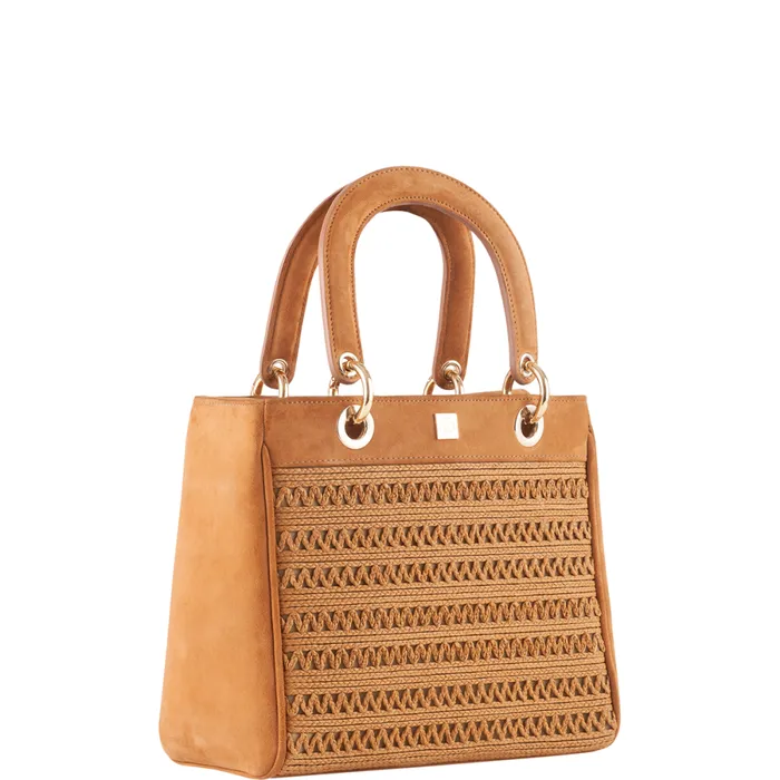 Women Raffia Bags Camel HGL Bag