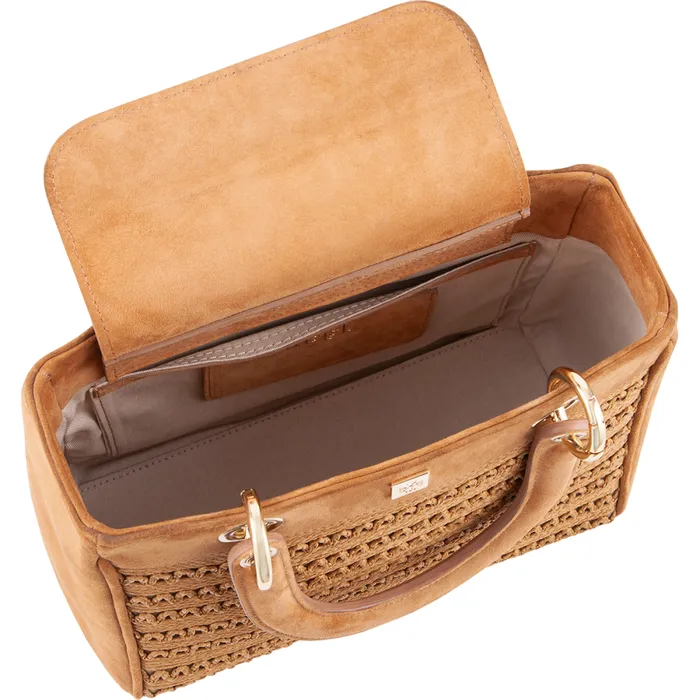 Women Raffia Bags Camel HGL Bag