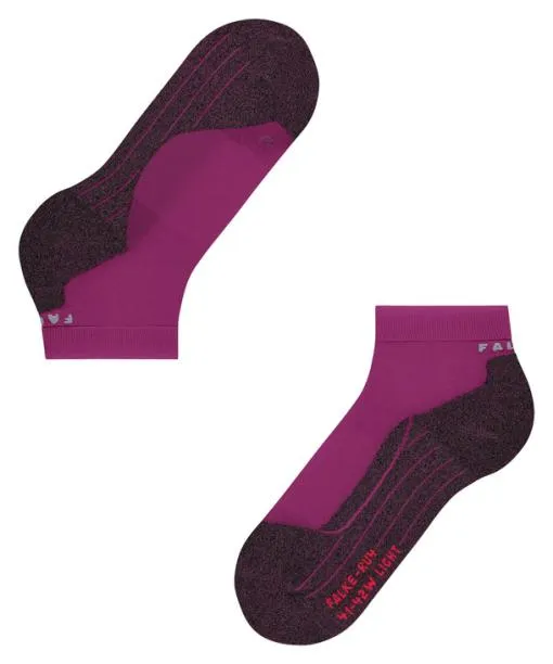Women RU4 Light Performance Short Women Running Socks Radiant Orchid FALKE Running Socks