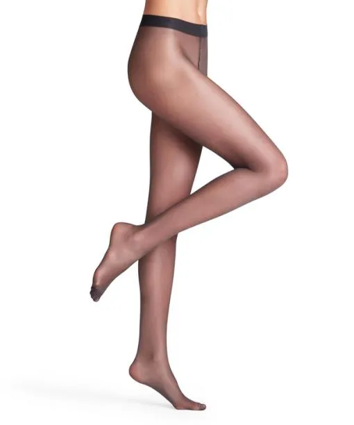 Women Seidenglatt 15 DEN Women Tights Graphite FALKE Tights and Leggings