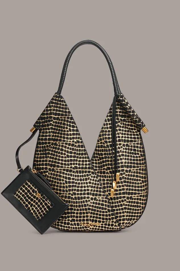Women Shoulder And Hobo Bags Donna Karan BALDWIN MINI SHOULDER Black