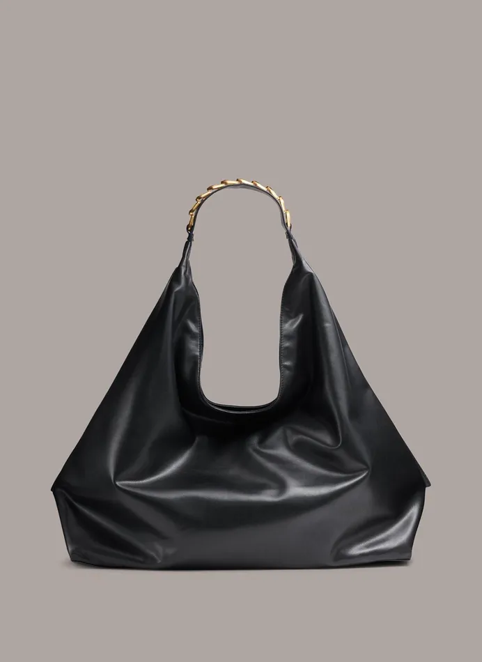 Women Shoulder And Hobo Bags Donna Karan BELLMORE XL HOBO Black