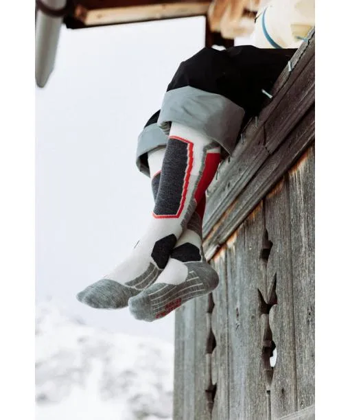 Women SK2 Intermediate Women Skiing Kneehigh Socks Blue Note FALKE Ski Socks