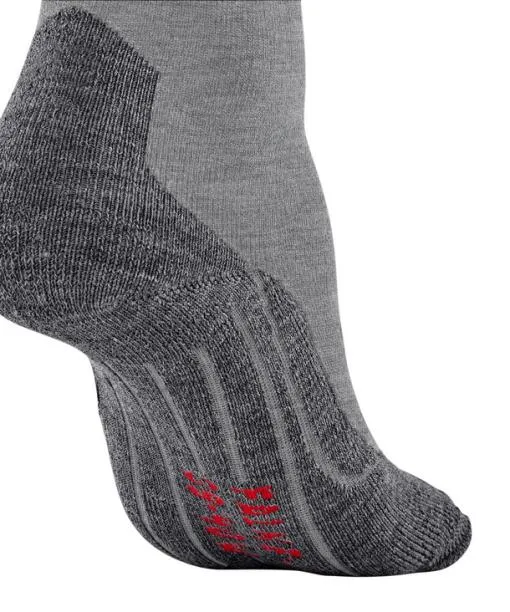 Women SK2 Intermediate Women Skiing Kneehigh Socks Light Grey FALKE Ski Socks