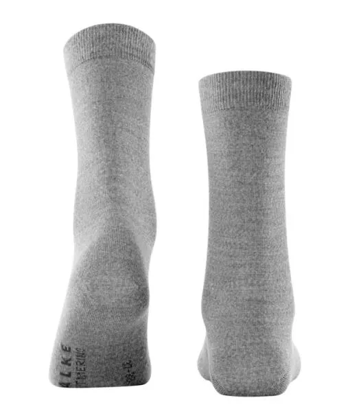 Women Softmerino Women Socks Light Grey Mel FALKE Socks