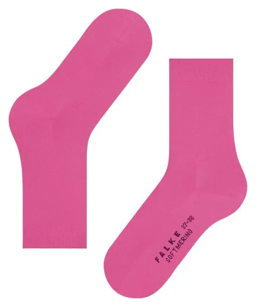 Women Softmerino Women Socks Pink FALKE Socks