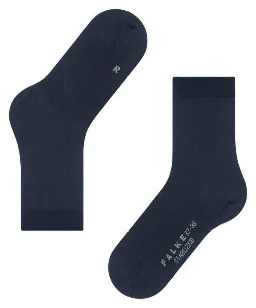 Women Stabilizing Wool Everyday Women Socks Space Blue FALKE Functionals