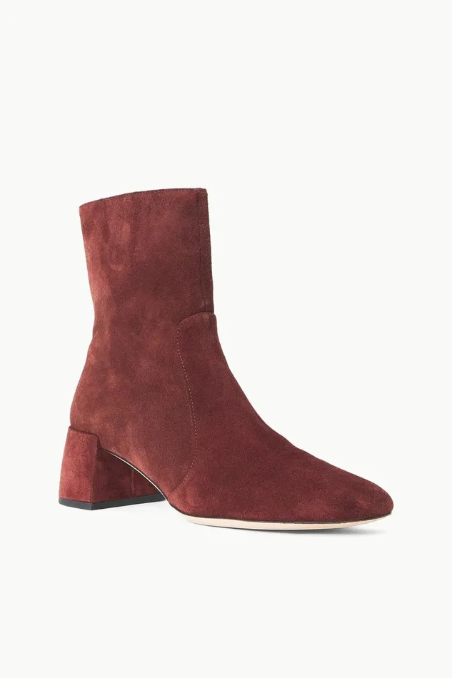 Women STAUD Boots ANDY ANKLE BOOT MAHOGANY Women STAUD Boots ANDY ANKLE BOOT MAHOGANY