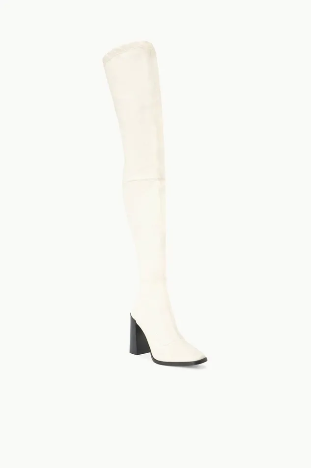 Women STAUD Boots PAZ OVER THE KNEE BOOT CREAM Women STAUD Boots PAZ OVER THE KNEE BOOT CREAM