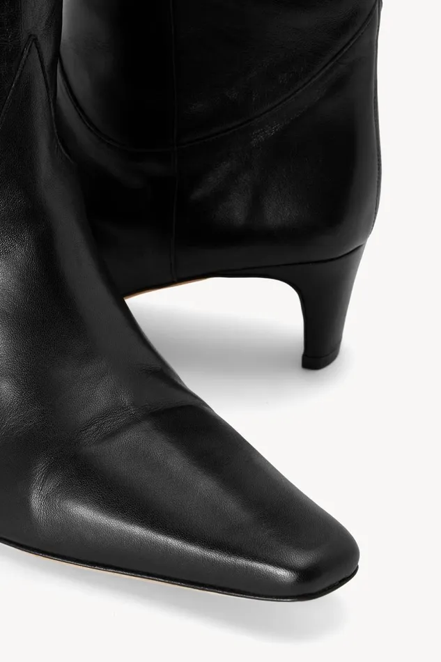 Women STAUD Boots WESTERN WALLY BOOT BLACK Women STAUD Boots WESTERN WALLY BOOT BLACK