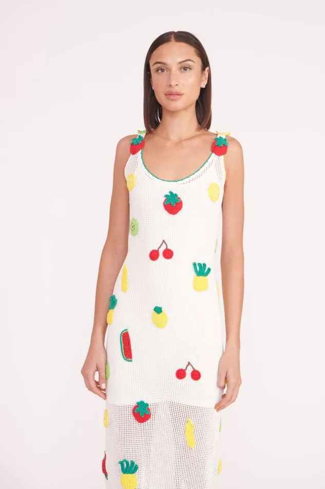 Women STAUD Cover Ups MARACUYA DRESS CROCHET FRUIT Women STAUD Cover Ups MARACUYA DRESS CROCHET FRUIT
