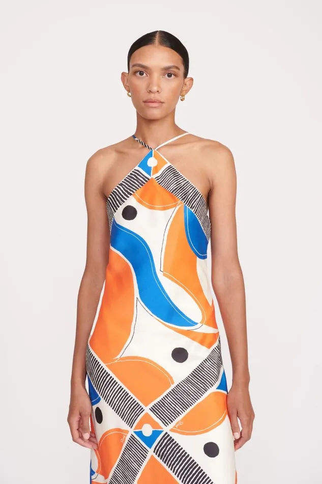 Women STAUD Dresses CUBISM DRESS MOD FOULARD Women STAUD Dresses CUBISM DRESS MOD FOULARD