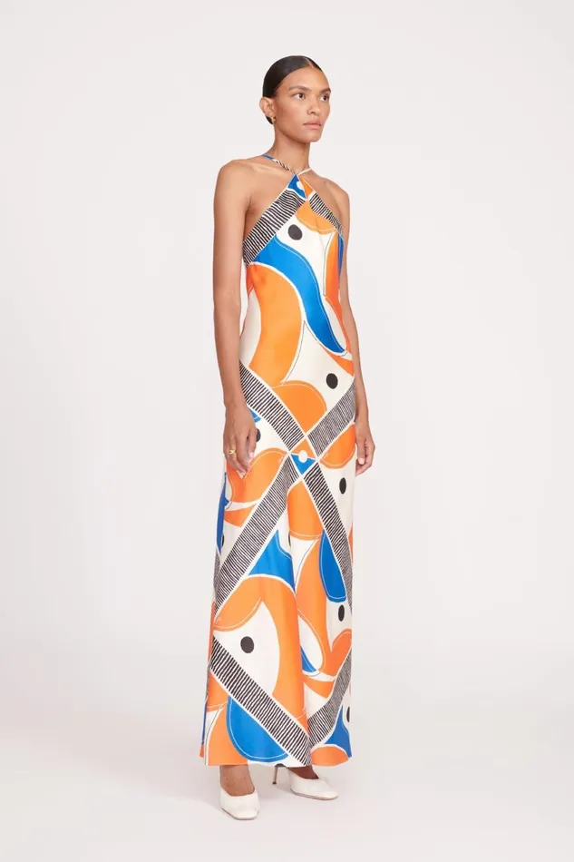 Women STAUD Dresses CUBISM DRESS MOD FOULARD Women STAUD Dresses CUBISM DRESS MOD FOULARD