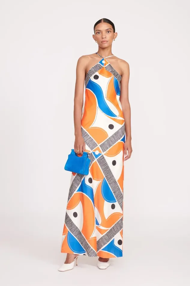 Women STAUD Dresses CUBISM DRESS MOD FOULARD Women STAUD Dresses CUBISM DRESS MOD FOULARD
