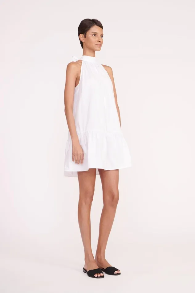 Women STAUD Dresses MARLOWE DRESS WHITE